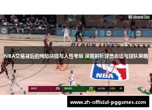 NBA交易背后的残酷抉择与人性考量 深度剖析球员命运与球队策略